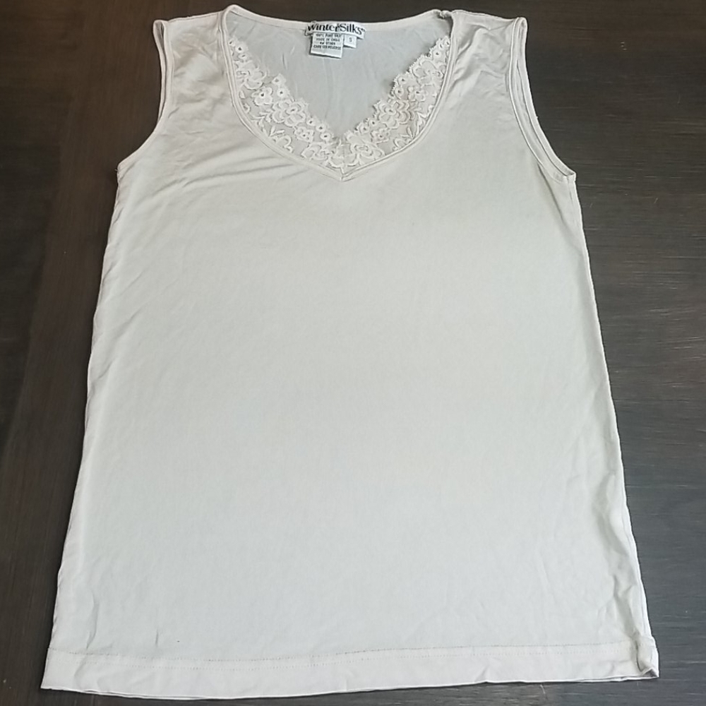 100% SILK WinterSilk tank